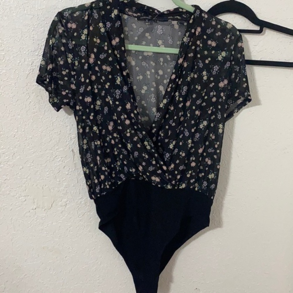 Le Rouge floral bodysuit